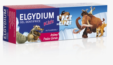 Elgydium Kids Fresh Strawberry Ice Age Toothpaste, HD Png Download, Transparent PNG