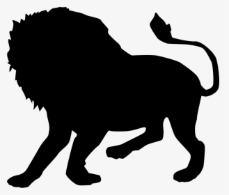 Lion Cat Pug Silhouette, HD Png Download, Transparent PNG