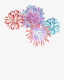 #watercolor #fireworks #independanceday #fourthofjuly, HD Png Download, Transparent PNG