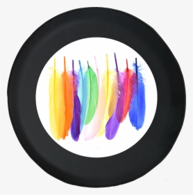 Watercolor Feather Png, Transparent Png, Transparent PNG