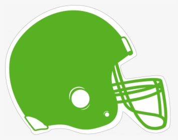 Green Football Helmet Clipart, HD Png Download, Transparent PNG