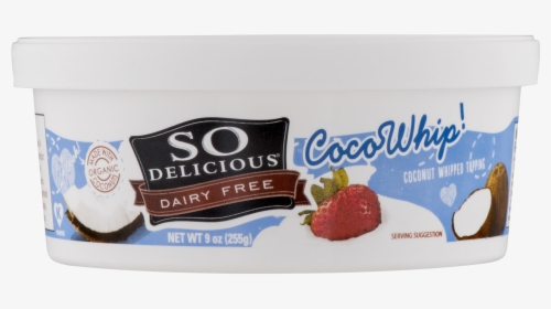 So Delicious Dairy Free Coco Whip Coconut Whipped Topping,, HD Png Download, Transparent PNG