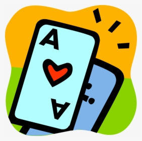 Vector Illustration Of Ace Of Hearts Casino And Gambling, HD Png Download, Transparent PNG