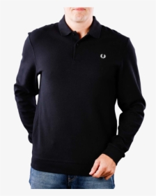 Fred Perry Honeycomb Texture Polo Black, HD Png Download, Transparent PNG