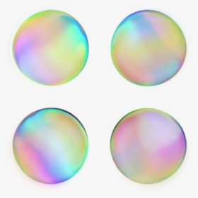 #bubble #bubbles #iridescent #holo #holographic #colorful, HD Png Download, Transparent PNG