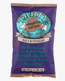 Dirty Potato Chips, Sea Salt And Vinegar, 2 Oz, HD Png Download, Transparent PNG