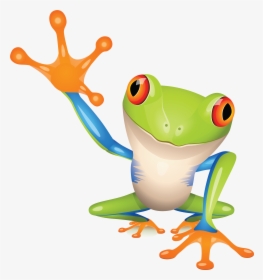 Tree Frog Cartoon, HD Png Download, Transparent PNG