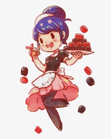 #maid #miraculous #ladybug #macaron #marinette #cute, HD Png Download, Transparent PNG