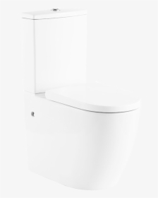 White Ceramic Extra Height Back To Wall Toilet Suite, HD Png Download, Transparent PNG