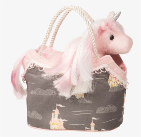 Douglas Sassy Sak Dream Castle Pink Unicorn , Png Download, Transparent Png, Transparent PNG