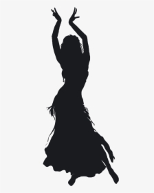 Belly Dance Silhouette Royalty-free, HD Png Download, Transparent PNG