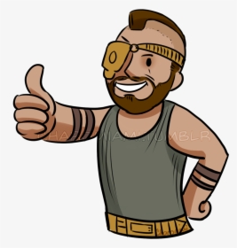 Fallout Thumbs Up Png, Transparent Png, Transparent PNG