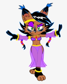 Nicole The Lynx Belly Dancer, HD Png Download, Transparent PNG
