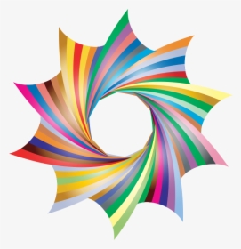 Rainbow Frame Prismatic - Graphic Design, HD Png Download, Transparent PNG