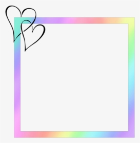 Transparent Pastel Rainbow Clipart - Pastel Rainbow Pastel Frame, HD Png Download, Transparent PNG