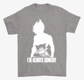Son Goku I M Always Hungry Dragon Ball Shirts - Im Always Hungry T Shirt, HD Png Download, Transparent PNG