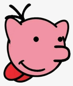 #kirby #greg #pink #kirbyfanart #nothing #xd #idontknow - Greg Heffley Kirby, HD Png Download, Transparent PNG
