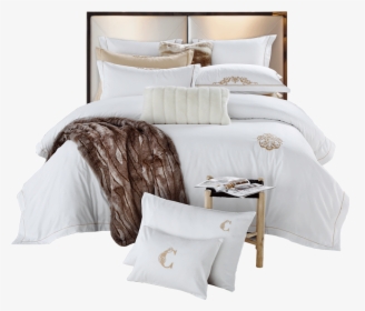 The Luxury Hotel Use 100% Cotton 4pcs Comforter Bedding, HD Png Download, Transparent PNG