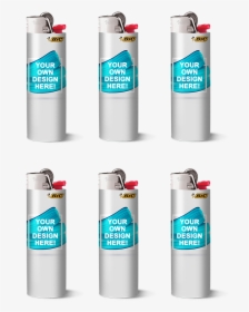 Transparent Bic Lighter Png - Bic Personalized Lighters, Png Download, Transparent PNG