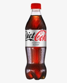 Diet Coke Bottle 24 X 500ml - Coca Cola 500ml Bottle, HD Png Download, Transparent PNG