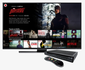 Hdr Video Netflix - Netflix Android Tv Ui, HD Png Download, Transparent PNG