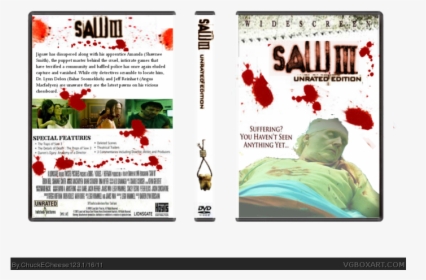 Saw Iii Box Art Cover - Saw 2 Dvd Cover, HD Png Download, Transparent PNG