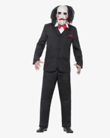 Adult Saw Jigsaw Costume - Jigsaw Costume, HD Png Download, Transparent PNG