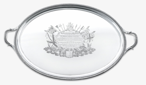 George Iii Silver Tray For Lt - Silver, HD Png Download, Transparent PNG