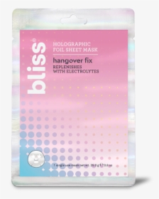 Bliss Hangover Fix Holographic Foil Sheet Mask, HD Png Download, Transparent PNG