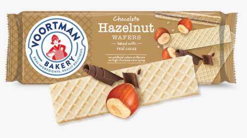 Chocolate Hazelnut Wafers - Voortman Chocolate Mint Wafers, HD Png Download, Transparent PNG