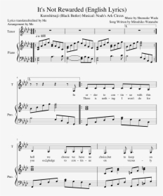 Grow As We Go Sheet Music, HD Png Download, Transparent PNG