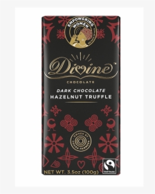 Divine Dark Chocolate Hazelnut Truffle - Divine Chocolate, HD Png Download, Transparent PNG