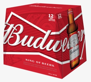 Budweiser 12 X 341 Ml - Beer, HD Png Download, Transparent PNG