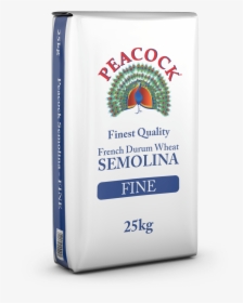 Peacock Semonila Fine 25kg - Raw Milk, HD Png Download, Transparent PNG