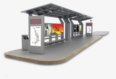 Bus Station Png - Smart Bus Stop Design, Transparent Png, Transparent PNG