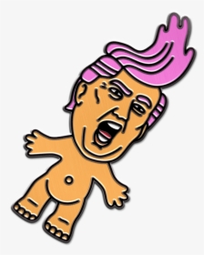 Troll Doll Trump Pin , Png Download - Sagmeister And Walsh Pins, Transparent Png, Transparent PNG