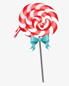 Transparent Lollipop Clip Art - Pink Lollipop Candy Clipart, HD Png Download, Transparent PNG