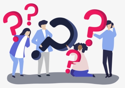 Question Mark With People, HD Png Download, Transparent PNG