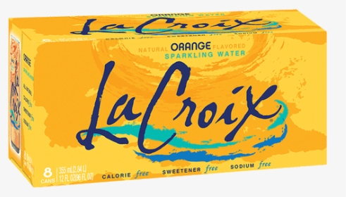 Lacroix Sparkling Orange - La Croix Pure, HD Png Download, Transparent PNG
