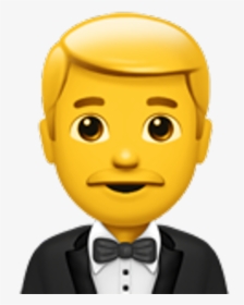 •man In Tuxedo Emoji 🤵 - Man Tipping Hand Emoji, HD Png Download, Transparent PNG