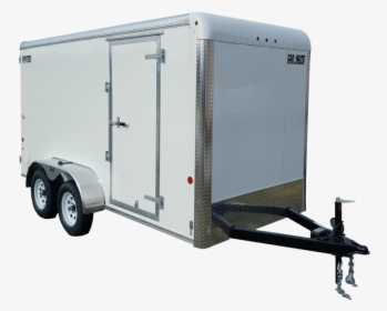 Car Mate Trailers 7 X 14 Hd Sportster Enclosed Cargo - Front Trailer, HD Png Download, Transparent PNG
