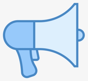 This Is A Megaphone - Transparent Advertise Blue Icon, HD Png Download, Transparent PNG