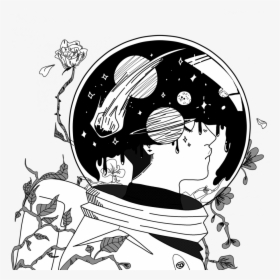 Astronaut Drawing, HD Png Download, Transparent PNG