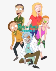 Where To Watch Rick And Morty Season - Cartoon, HD Png Download, Transparent PNG