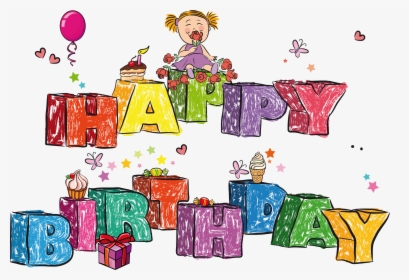 Hd Happy Birthday Images Kids - Happy Birthday Kids Clipart, HD Png Download, Transparent PNG