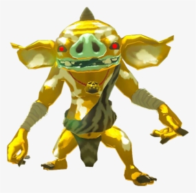 Botw Golden Bokoblin Model - Legend Of Zelda Breath Of The Wild Golden Bokoblin, HD Png Download, Transparent PNG
