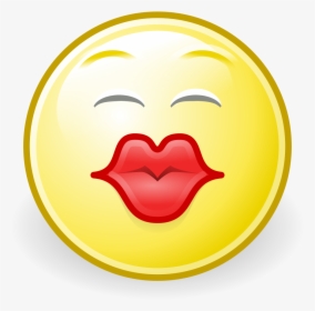 Gnome Face Kiss - Kiss Face Clip Art, HD Png Download, Transparent PNG