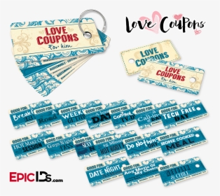 Love Coupons For Her Png, Transparent Png, Transparent PNG