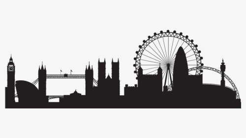 London Skyline Drawing Easy, HD Png Download , Transparent Png Image