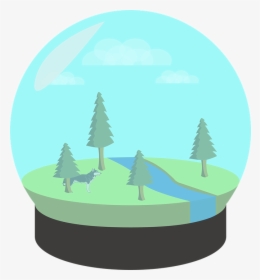 Wolf, Ecosystem, Glass Ecosystem, Ecosystem In A Glass - Ecosystem Png, Transparent Png, Transparent PNG